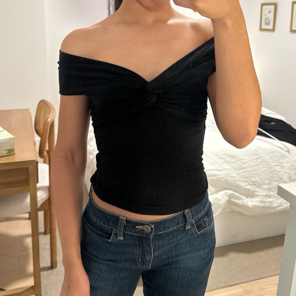Reformation Ezlynn Knit Top